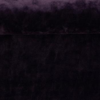 Samt Aubergine "Kelz" von Swafing